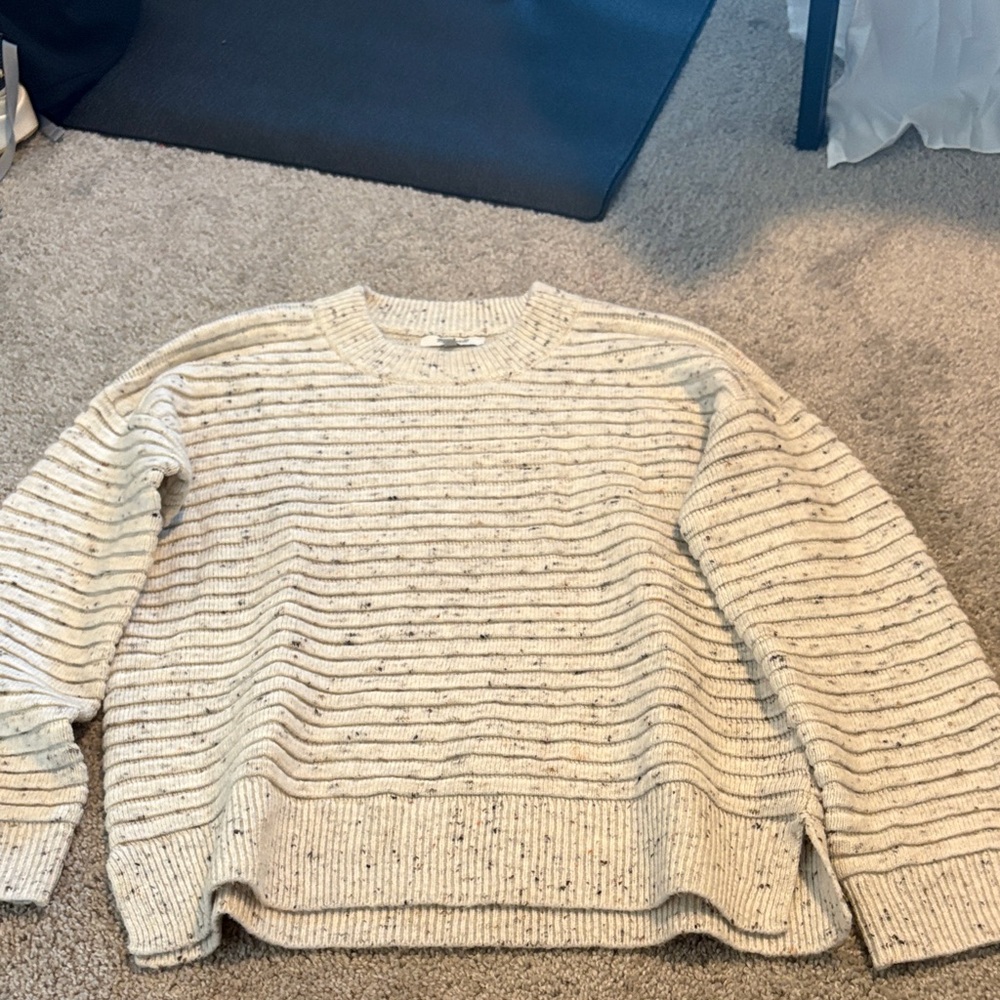 Madewell Speckled Knit Sweater